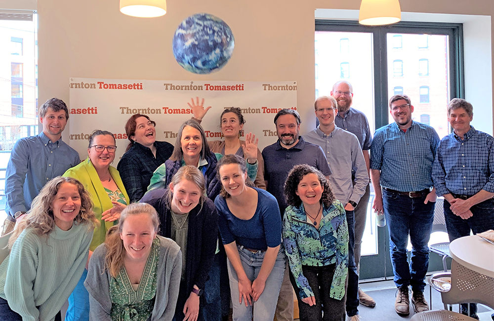 Earth Day 2023 in our Portland, Maine office.