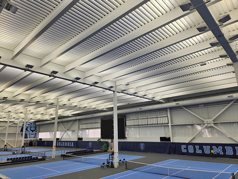 Philip & Cheryl Milstein Family Tennis Center at Columbia University in New York.